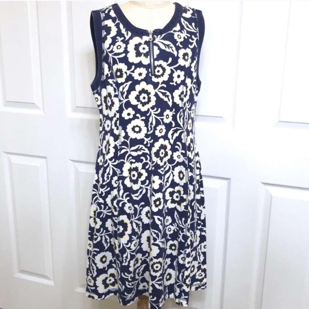 90's Inspired Floral Print Sheath Dress, Size L